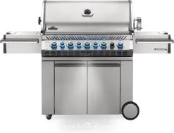 Napoleon Gasbarbecue Met Achter- En Zijbrander Prestige 195 X 65 X 130 Cm