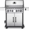 Napoleon Gasbarbecue Met Achter- En Zijbrander Rogue Zilver154 X 64 X 123 Cm